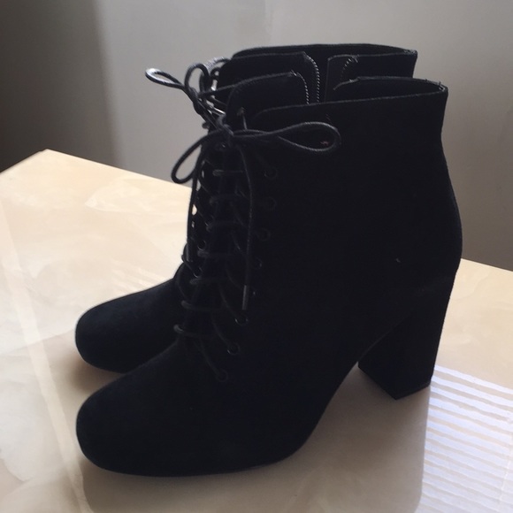 Lord & Taylor Shoes - Black suede Booties